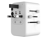 FIXED Voyager World Adapter 3xUSB-C/2xUSB GaN 65W biały FIXCT65-3C2A-WH - 1249177 - zdjęcie 4